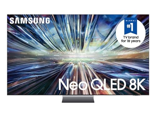 Imagen frontal de SAMSUNG QN900D Neo QLED 8K Smart TV, de 65 Pulgadas, Color Negro Grafito