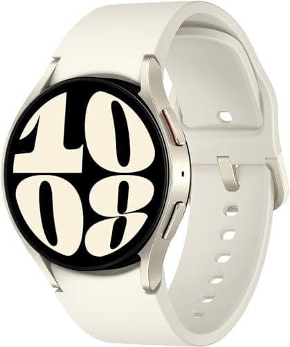 Compara precios SAMSUNG Reloj inteligente Galaxy Watch 6 de 40 mm de aluminio con rastreador de fitness, monitor de corazón, sensor BIA, entrenamiento avanzado del sueño, Bluetooth, dorado(SM-R930NZ)