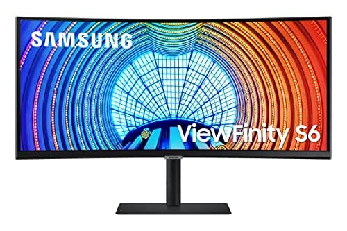 Compara precios SAMSUNG Viewfinity S65UA Series 34-Inch Ultrawide QHD Curved Monitor, 100Hz, USB-C, HDR10 (1 Billion Colors), Height Adjustable Stand, TUV-Certified Intelligent Eye Care (LS34A654UBNXGO)