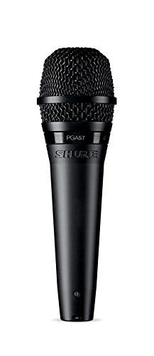 Imagen frontal de Shure PGA57-XLR Micrófono para Instrumentos PGA57, Negro