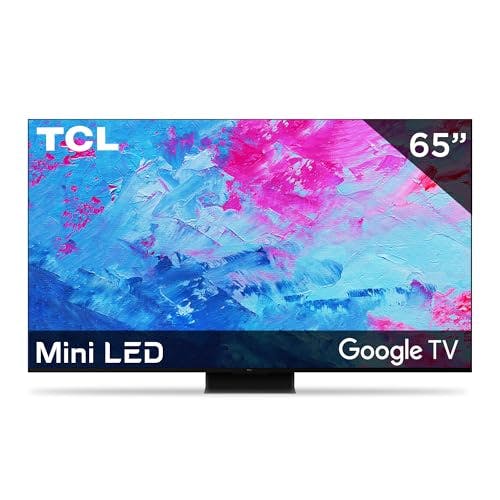 Imagen frontal de TCL Smart TV Pantalla 65" 65QM850G Google TV MiniLED Compatible con Alexa IMAX