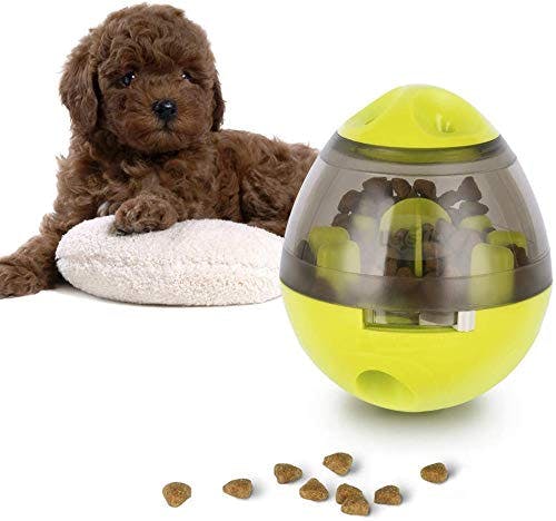 Compara precios Uplayteck Juguetes para Perros, Pets IQ Treat Ball Pelotas de Juguetes Interactivos para Mascotas Divertido comedero para Perros con Alimentación Lenta, Alimentador Premios para Perros y Gatos