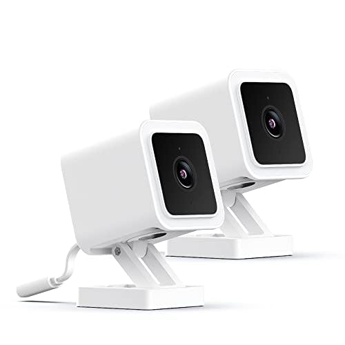 Compara precios WYZE CAM v3 with Color Night Vision, 1080p HD Indoor/Outdoor Video Camera, 2-Way Audio, Works with Alexa, Google Assistant, and IFTTT, 2-Pack