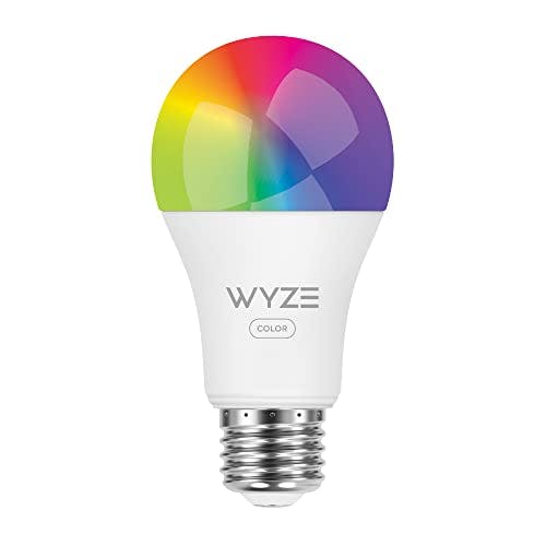 Imagen frontal de Wyze Foco Inteligente Color Bulb Paquete de 1 - Blanco