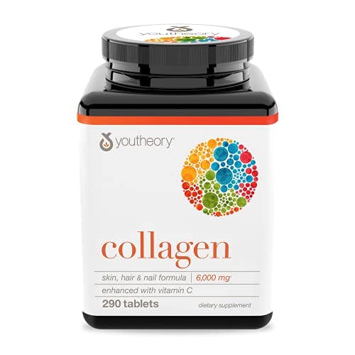 Compara precios Youtheory Colageno con vitamina C Avanzada formula hidrolizada, 290 tabletas