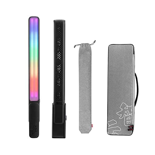 Compara precios Zhiyun FIVERAY F100 RGB Luz LED, 100 W 20708 Lux CRI 96+ Varita de luz LED de mano regulable, color negro (estándar)