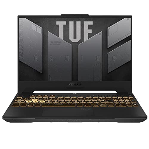 Imagen frontal de Asus TUF Gaming F15 (2022) Laptop para Juegos, visualización FHD de 15.6 Pulgadas, GeForce RTX 3050, Intel Core i5-12500H, 16GB DDR4, 512GB PCIe SSD, Wi-Fi 6, Windows 11, FX507ZC-ES53