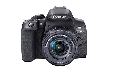Imagen frontal de Canon EOS Rebel T8i EF-S 18-55 mm