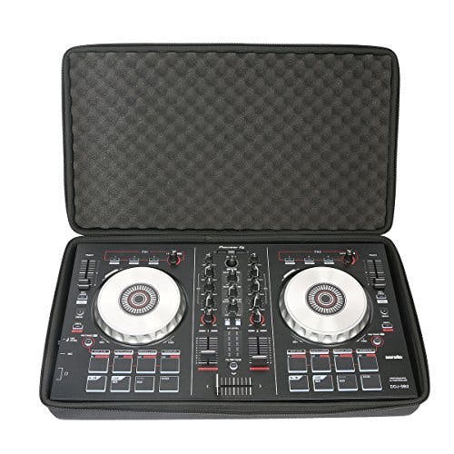 Imagen frontal de khanka - Carcasa rígida de repuesto para Pioneer PRO DJ (DDJ-FLX4) 2 mazos Rekordbox Pioneer Smart DJ Controller