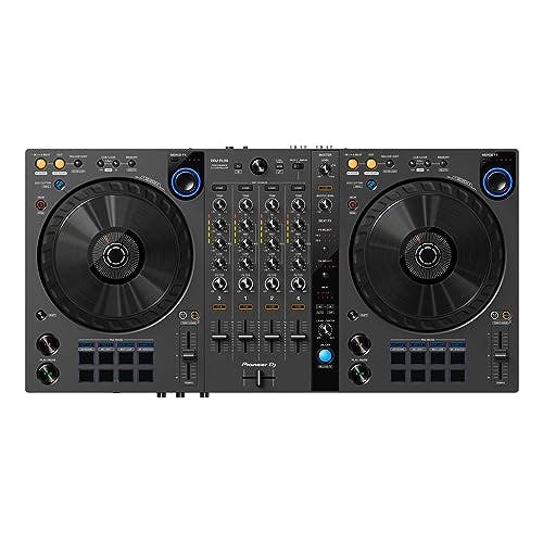 Imagen frontal de Pioneer DJ DDJ-FLX6-GT - Controlador DJ de 4 decks para Rekordbox y Serato - Grafito