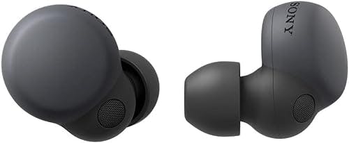 Imagen frontal de Sony LinkBuds S - Audífonos Totalmente inalámbricos “Never Off” con Cancelación de Ruido, Negro, WFLS900N/B (Versión Nacional)