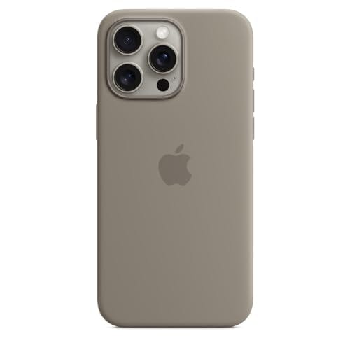 Compara precios Apple Funda de silicón con MagSafe para el iPhone 15 Pro MAX - Color Arcilla ​​​​​​​