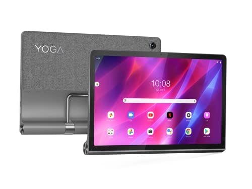 Compara precios Lenovo Yoga Tab 11 Pantalla 2K Dolby Vision | 128GB Almacenamiento + 4GB RAM | 4 Altavoces JBL optimizados con Dolby Atmos | Memoria Expandible, Cámara HD, Android 11, Carga Rápida, IP52