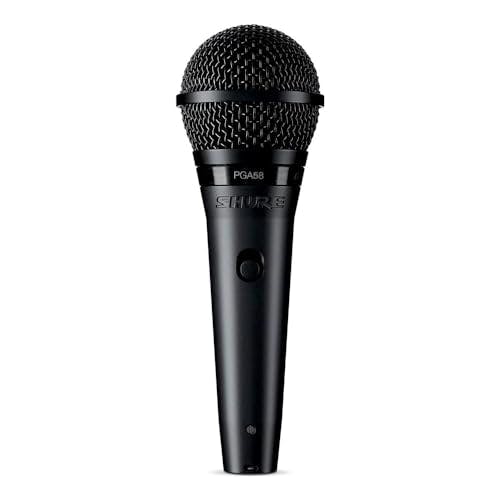 Shure PGA58-XLR Micrófono Vocal dinámico cardioide para Voz