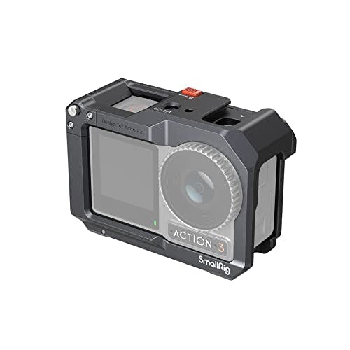 Compara precios SmallRig - Jaula de cámara para DJI Action 4, Action 3, jaula protectora compatible con DJI Mic, marco protector para Osmo Action 4, Action 3-4119