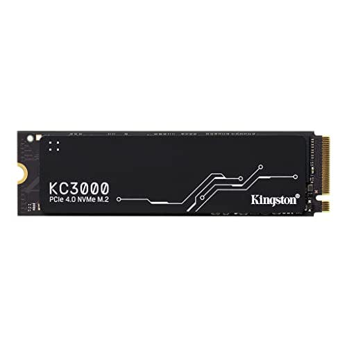 Kingston SSD KC3000, 1024 GB, M.2 2280, NVMe PCIe Gen 4.0, Lectura: 7000MB/s y Escritura: 6000MB/s, SKC3000S/1024G