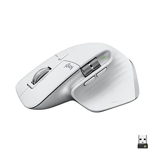 Compara precios Logitech MX Master 3S Mouse Inalámbrico de Desempeño, Scrolling Ultra-rápido, 8K dpi, Seguimiento sobre Vidrio, Clics Silenciosos, USB-C, Bluetooth