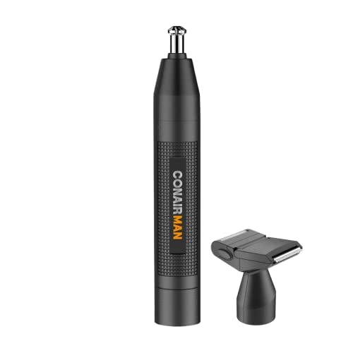 Compara precios Conair - Recortador de orejas y nariz MAN a batería, incluye accesorio para afeitar y detalles