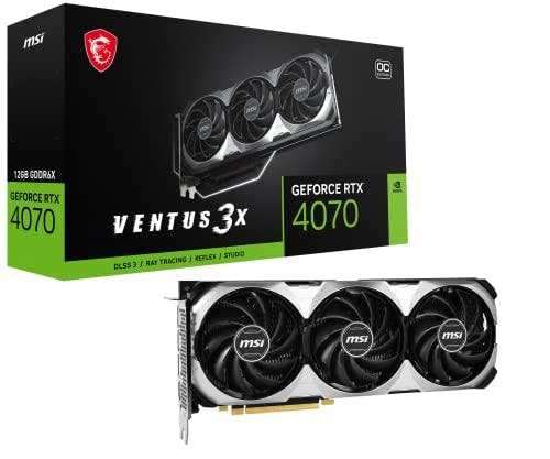 Compara precios MSI GPU GEFORCE RTX 4070 Ventus 3X 12G OC