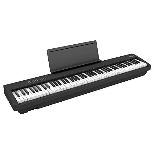 Compara precios Roland Piano digital FP-30X con amplificador integrado y altavoces estéreo. Tono rico y auténtico teclado PHA-4 de 88 notas para una sensación acústica inigualable y sonido (FP-30X-BK), color negro