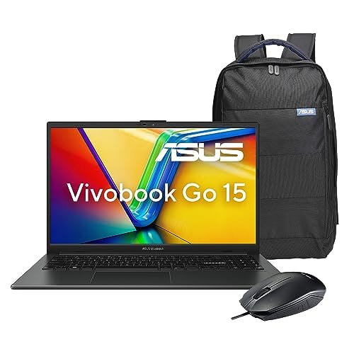 Asus Vivobook 15 / E1504GA-NJ229W / Intel Core i3-12Gen / 8GB RAM / 256GB SSD/Incluye Mouse y Mochila/Teclado en español (Garantía en México)