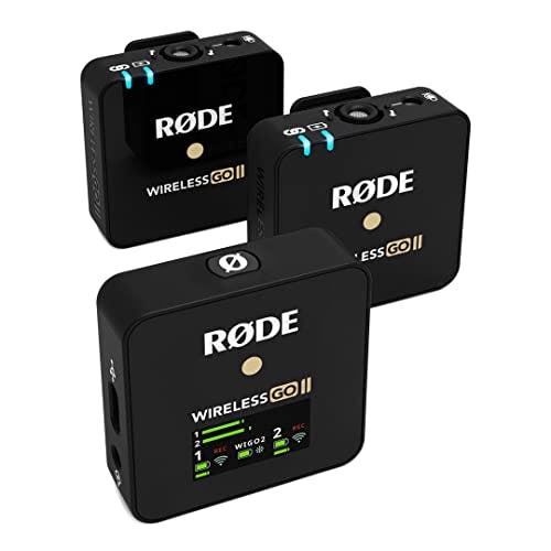 Compara precios Rode Micrófonos Wireless GO II Sistema de micrófono inalámbrico de Doble Canal
