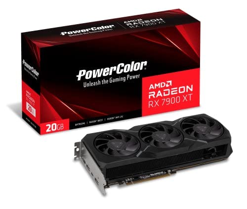 Compara precios PowerColor Tarjeta gráfica AMD Radeon RX 7900 XT
