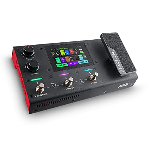 Compara precios HeadRush MX5 - Procesador de modelado de amplis y efectos de guitarra, pantalla táctil 4", pedal de expresión, looper e interfaz de audio USB