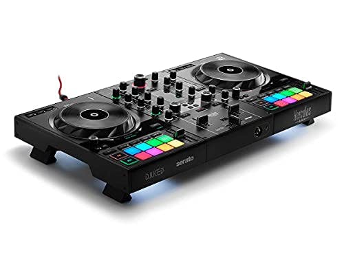 Hercules DJControl Inpulse 500: Controlador USB DJ de 2 pisos para Serato DJ y DJUCED (incluido)