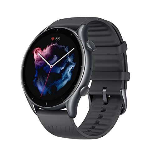 Compara precios Amazfit Smartwatch GTR 3, con GPS, Bluetooth, Aluminio, Negro.