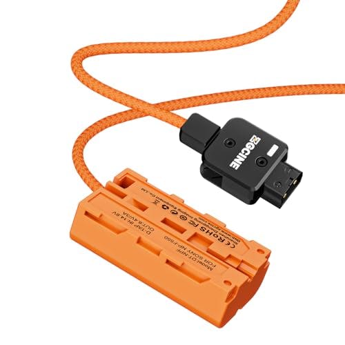Compara precios ZGCINE DT-NPF D-Tap to NPF Dummy Battery Braided Cable DC Coupler Accessory for s/LED Video Light/Microphone/Weless Transmitter Receiver
