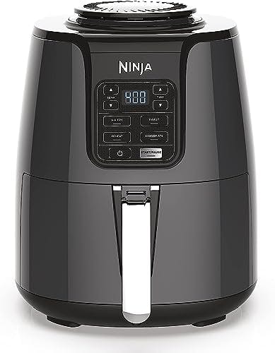 Compara precios Ninja Freidora De Aire AF100, Base Programable de 1550 Watts, Frie, Asa Y Hornea Sin Aceite, 3.7L (Reacondicionado)