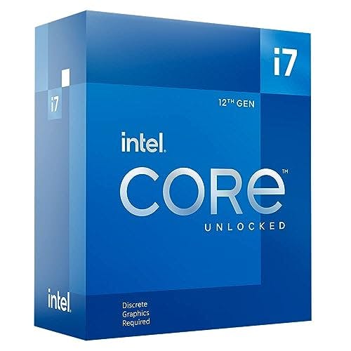 Intel Procesador Core i7-12700KF, S-1700, 5.00GHz, 8-Core - (12va Generación Alderman Lake)