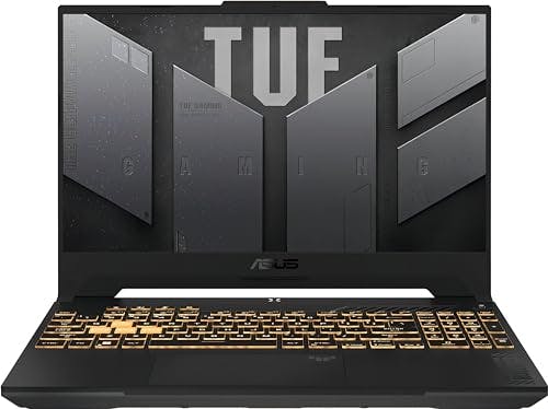 Compara precios ASUS TUF F15 (2023) - Portátil para juegos, visualización FHD de 15.6 pulgadas FHD de 144 Hz, visualización tipo IPS, NVIDIA GeForce RTX 4070, Intel Core i7-12700H, 16GB DDR4, SSD PCIe de 1TB, Wi-Fi 6, Windows 11 Home, teclado retroiluminado, gris/OLY