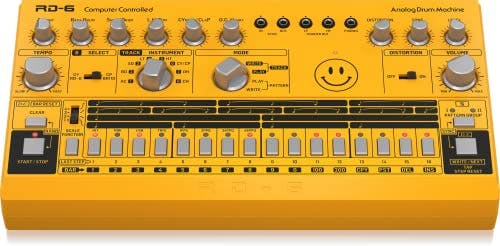 Compara precios Behringer RD-6-AM Máquina de tambor analógica, color amarillo