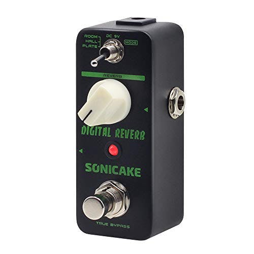 Compara precios SONICAKE Digital Reverb Mini Pedal de efectos de guitarra True Bypass