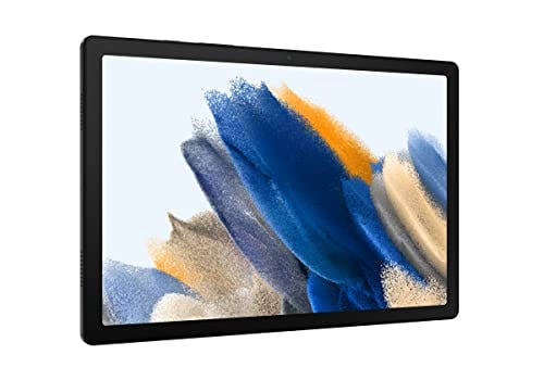 Samsung Galaxy Tab A8 Android Tablet, pantalla LCD de 10.5 pulgadas, almacenamiento de 32 GB, batería de larga duración, contenido Samsung para niños, interruptor inteligente, memoria expandible, gris oscuro