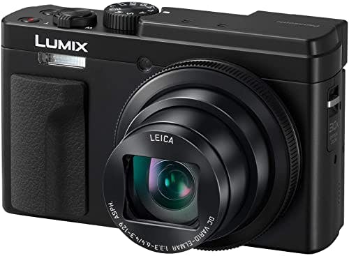 Panasonic LUMIX ZS80D 4K Cámara Digital, Sensor de 20.3MP 1/2.3", Lente 30X Leica DC Vario-Elmar, Apertura F3.3-6.4, WiFi, O.I.S. Estabilización, LCD de 3 Pulgadas, DC-ZS80DK (Negro)