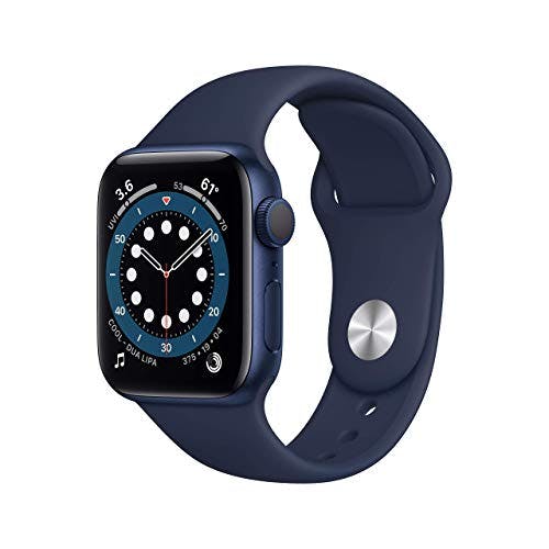 Compara precios Apple Reloj Serie 6 (GPS, 40 mm) - Caja de Aluminio Azul con Banda Deportiva Marina Profunda (Reacondicionado)