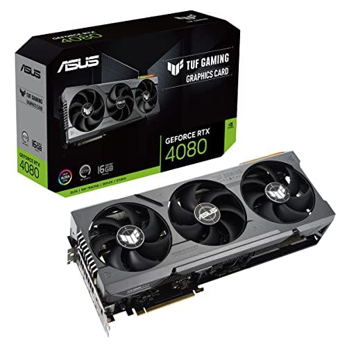 Compara precios Asus TUF Gaming GeForce RTX® 4080 Tarjeta gráfica (PCIe 4.0, 16GB GDDR6X, HDMI 2.1a, DisplayPort 1.4a)