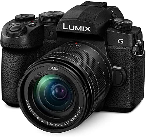 Compara precios Panasonic LUMIX G95D 20.3 Megapixel Mirrorless Camera, 12-60mm F3.5-5.6 Micro Four Thirds Lens, 5-Axis Dual I.S. 2, 4K 24p 30p Video, Pre-Installed V-Log L, 3” OLED Touchscreen - DC-G95DMK(Black)