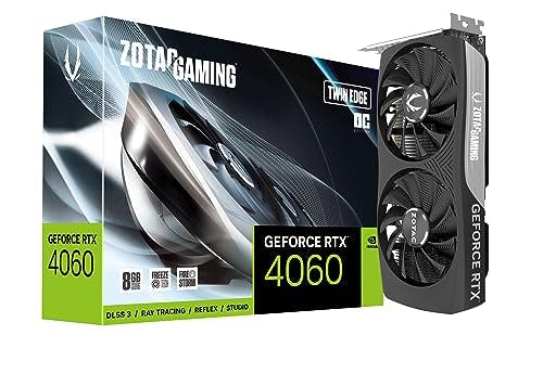 Zotac Gaming GeForce RTX 4060 - Tarjeta gráfica compacta para Juegos (8 GB), 8 GB, GDDR6, 128 bits, 17 Gbps, PCIE 4.0, ZT-D40600H-10M