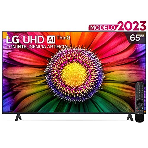 LG Pantalla UHD AI ThinQ 65" 4K Smart TV 65UR8750PSA